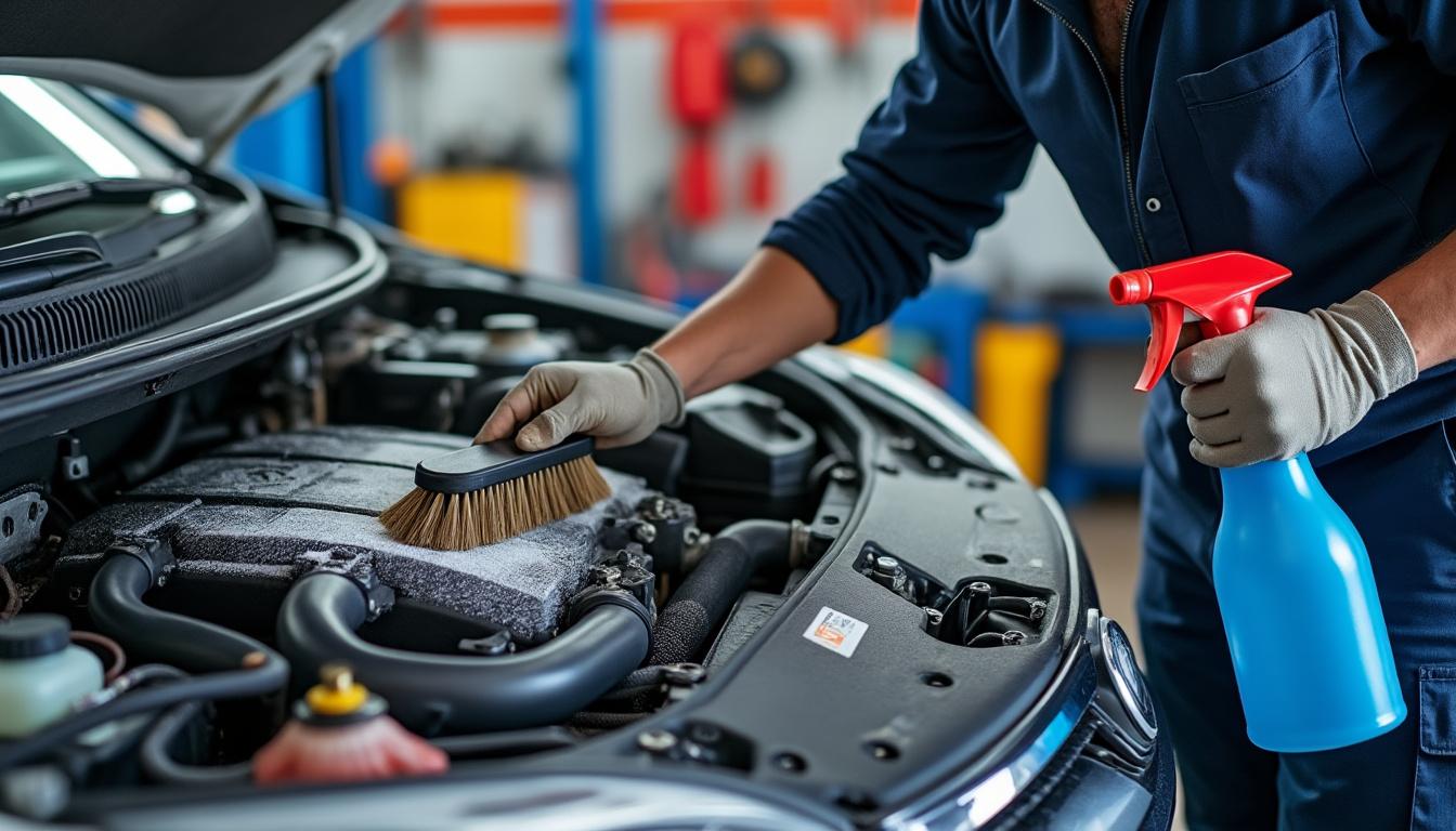 découvrez des méthodes simples et efficaces pour nettoyer un moteur de voiture, améliorer ses performances et prolonger sa durée de vie.