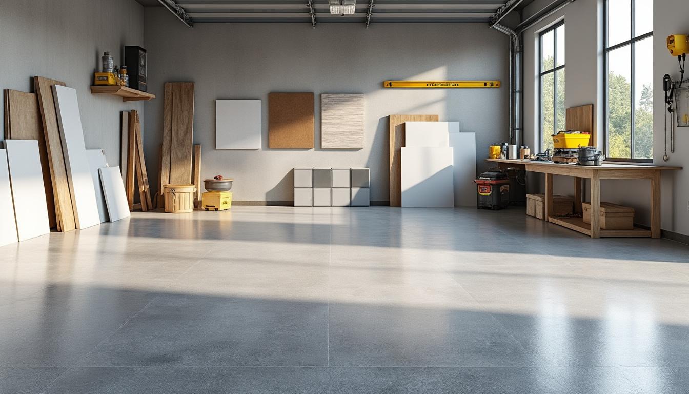 découvrez comment choisir la dalle idéale pour votre garage grâce à nos conseils pratiques et un guide complet des matériaux adaptés.
