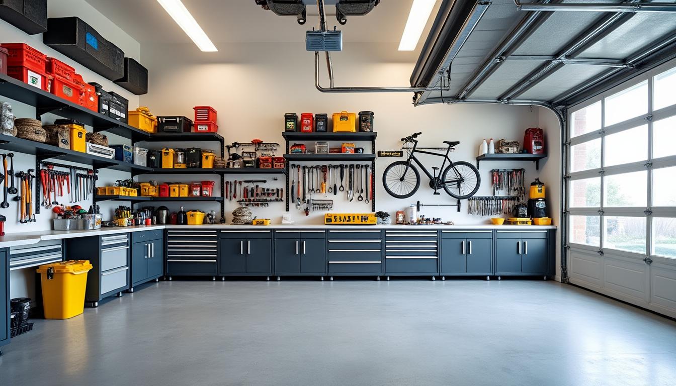 découvrez nos conseils pratiques pour aménager un garage et optimiser l'espace ainsi que le rangement, afin de maximiser la fonctionnalité de cette pièce essentielle.