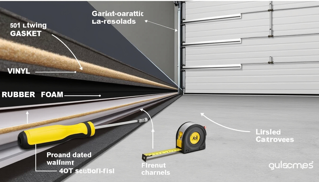 découvrez comment choisir le joint de porte de garage idéal pour assurer une protection optimale contre les intempéries, le bruit et la poussière, tout en améliorant l'isolation de votre garage.
