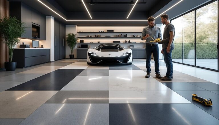 découvrez nos conseils pratiques pour choisir le meilleur carrelage pour votre garage en 2026, alliant durabilité, esthétique et facilité d'entretien.