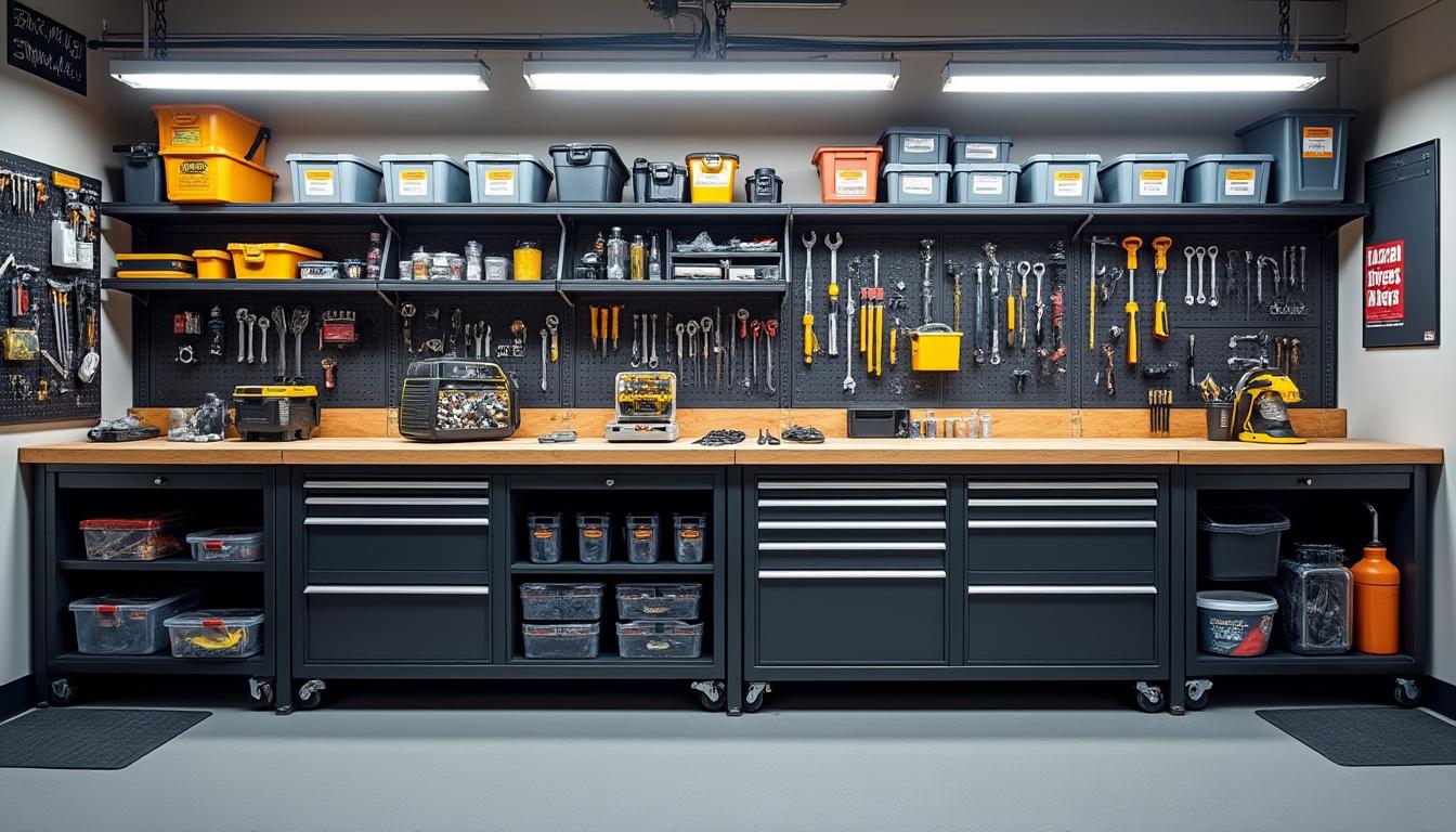 découvrez comment choisir un établi de garage adapté à vos besoins pour optimiser votre espace de travail et réaliser vos projets avec efficacité.