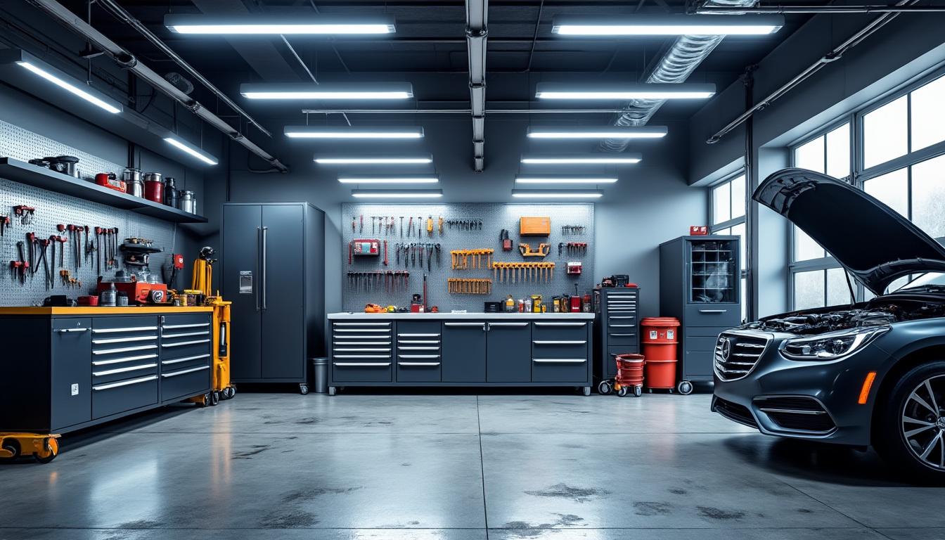 découvrez comment bien choisir et installer l'éclairage idéal pour votre garage afin d'assurer une luminosité optimale et un espace fonctionnel.