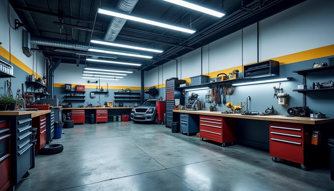 découvrez nos conseils pour bien choisir et installer l'éclairage de votre garage, afin d'assurer une luminosité optimale et sécurisée.