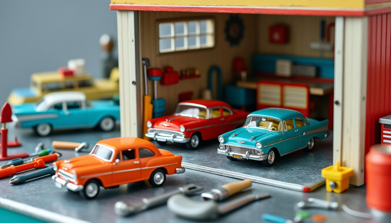 découvrez l'histoire des garage majorettes, leur fonctionnement unique et les modèles populaires qui ont marqué plusieurs générations de passionnés de voitures miniatures.