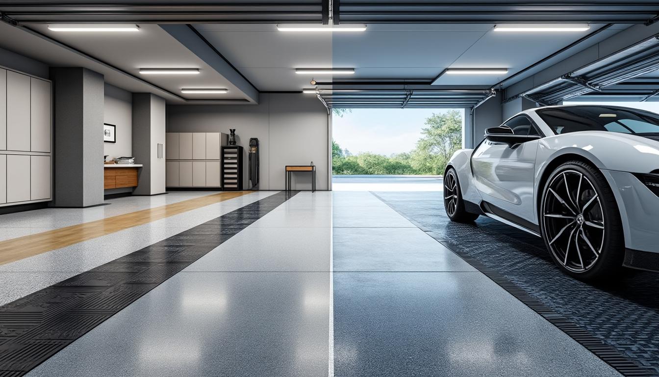 découvrez quel revêtement choisir pour le sol de votre garage en 2026, avec nos conseils pour allier durabilité, esthétique et facilité d'entretien.