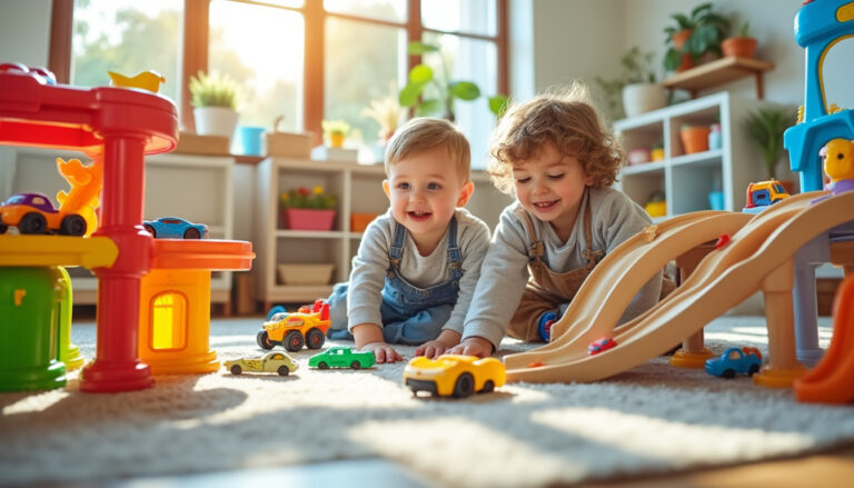 découvrez nos conseils pour choisir un garage voiture jouet adapté à l'âge et aux préférences de vos enfants, alliant sécurité, qualité et amusement.