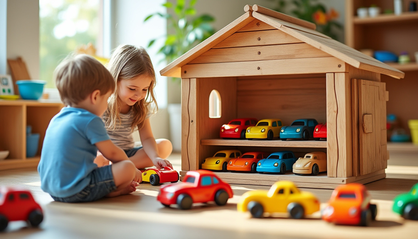 découvrez nos conseils pour choisir un garage en bois jouet parfaitement adapté à l'âge et aux goûts de votre enfant, alliant sécurité, qualité et amusement.