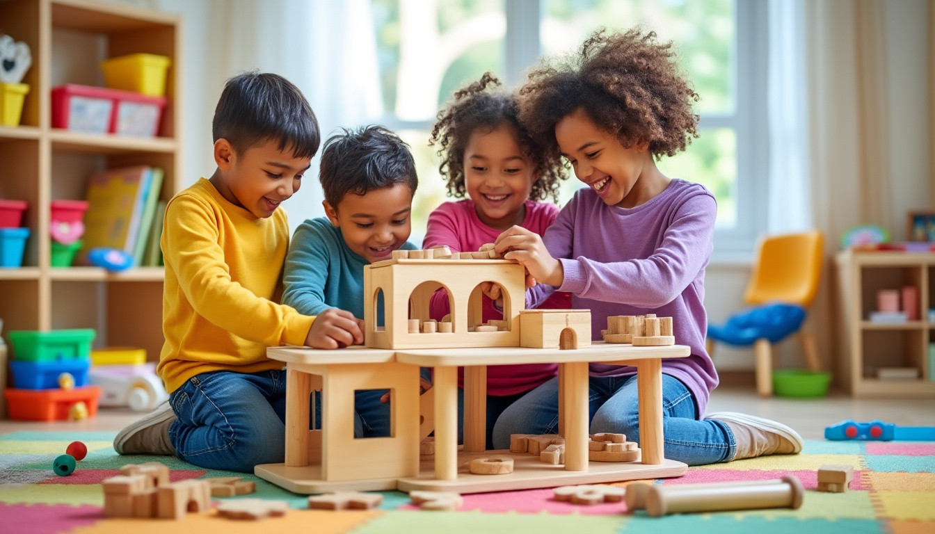 découvrez comment choisir un garage en bois jouet parfaitement adapté à l'âge et aux préférences de votre enfant pour des heures de jeu créatif et sécurisé.