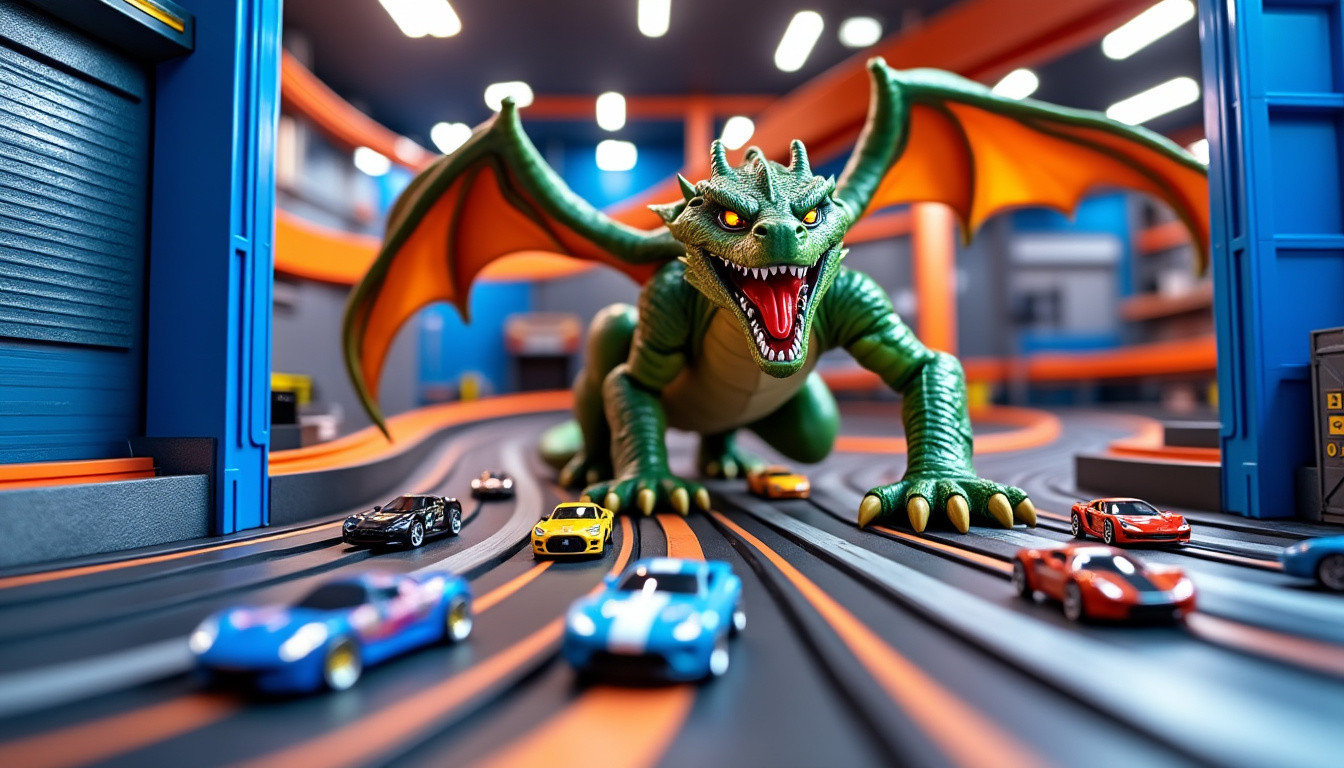 découvrez le garage hot wheels dragon et ses fonctionnalités uniques pour des aventures de course palpitantes et des heures de jeu créatif.