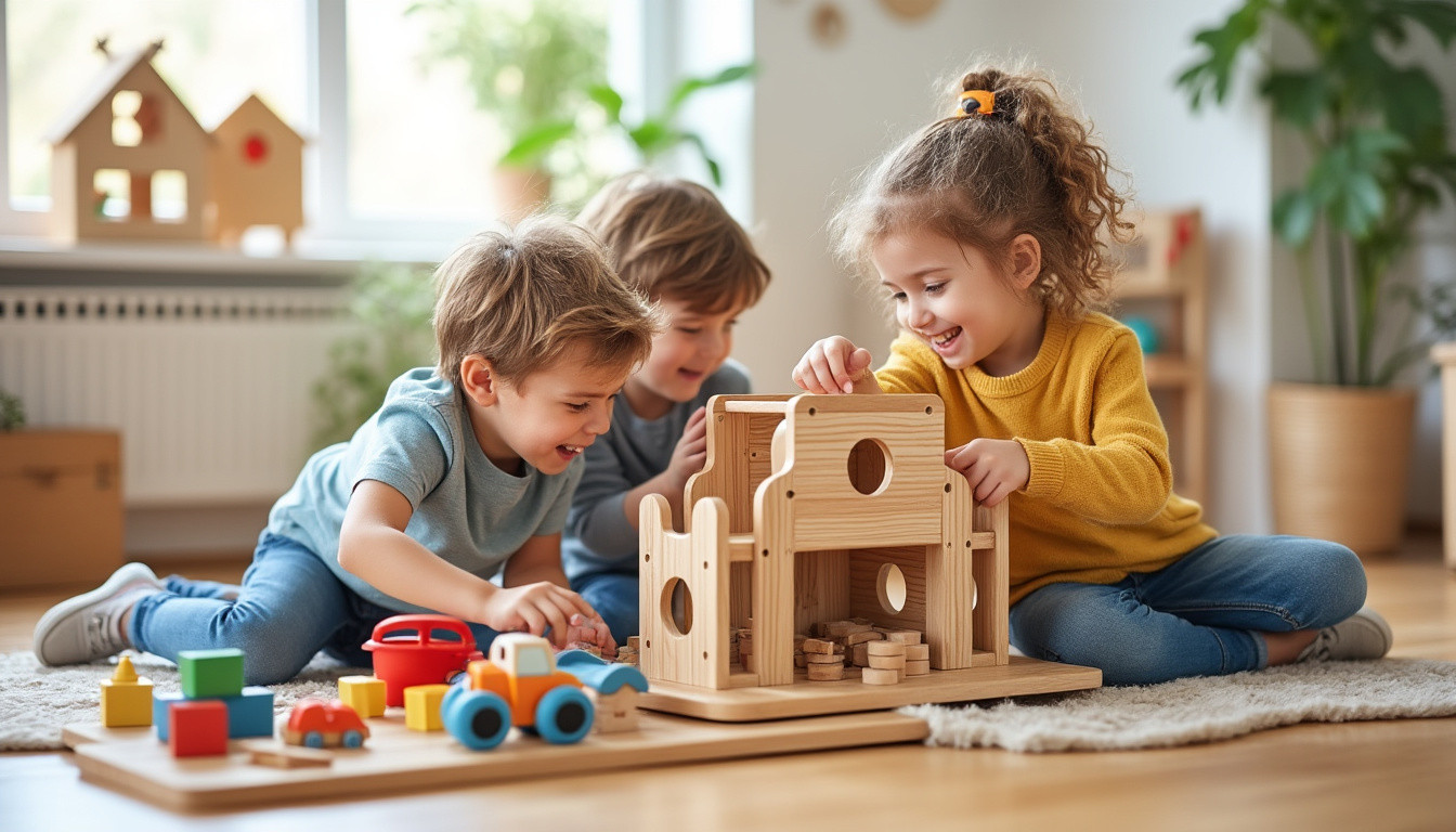 découvrez pourquoi un jouet garage en bois est idéal pour stimuler l'imagination, la motricité fine et le développement cognitif des enfants tout en étant écologique et durable.
