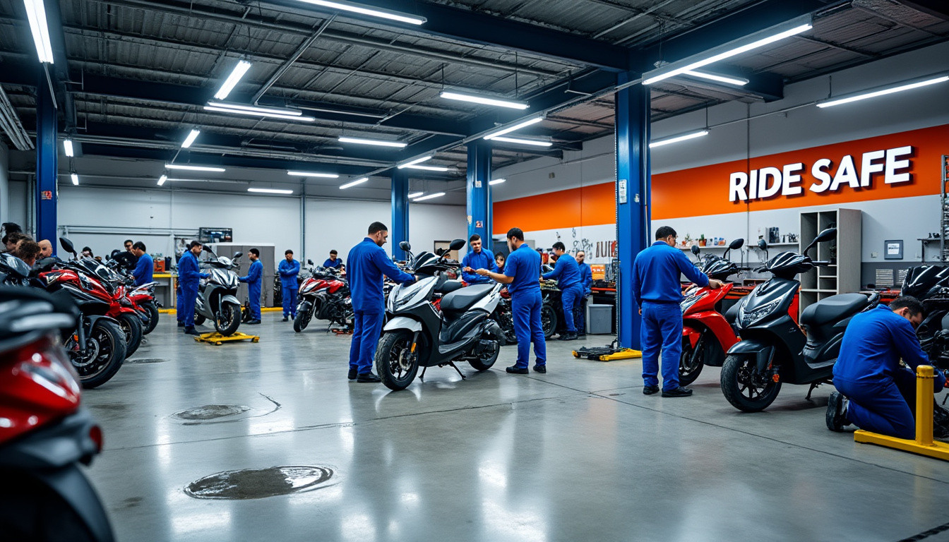 trouvez rapidement un garage scooter près de chez vous pour entretenir et réparer facilement votre deux-roues. services fiables à proximité pour votre confort et sécurité.