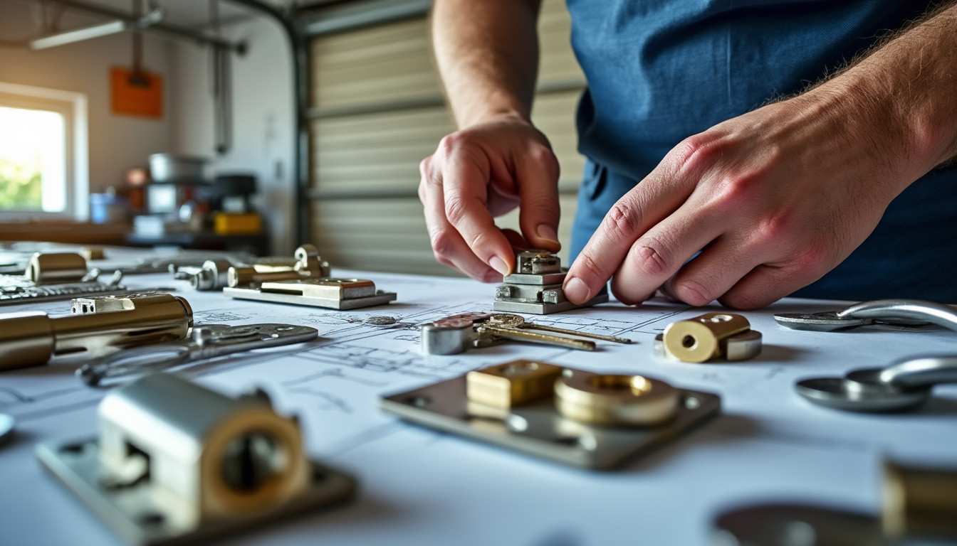découvrez nos conseils pour choisir la serrure parfaite pour sécuriser votre porte de garage basculante, alliant sécurité et facilité d'utilisation.