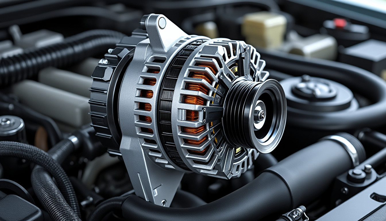 découvrez le fonctionnement et le rôle essentiel de l'alternateur dans un véhicule, garantissant la recharge de la batterie et le bon fonctionnement des équipements électriques.