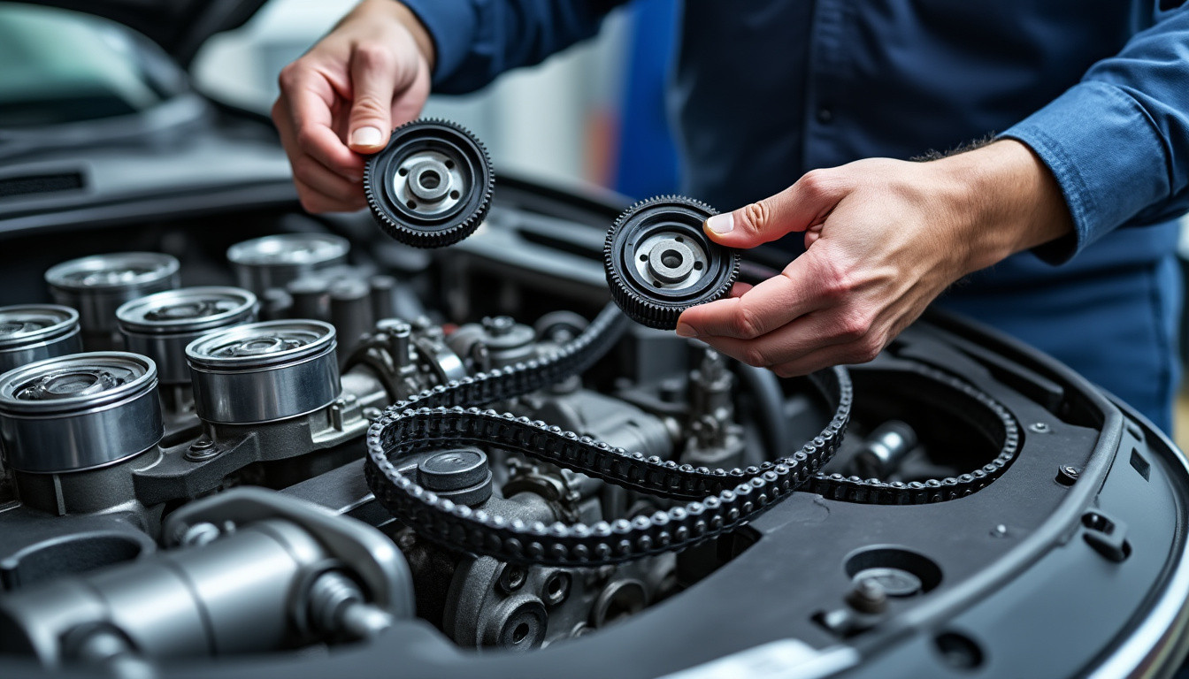 chaîne ou courroie de distribution : découvrez leurs différences, leurs avantages et les critères à considérer pour choisir la solution adaptée à votre moteur.